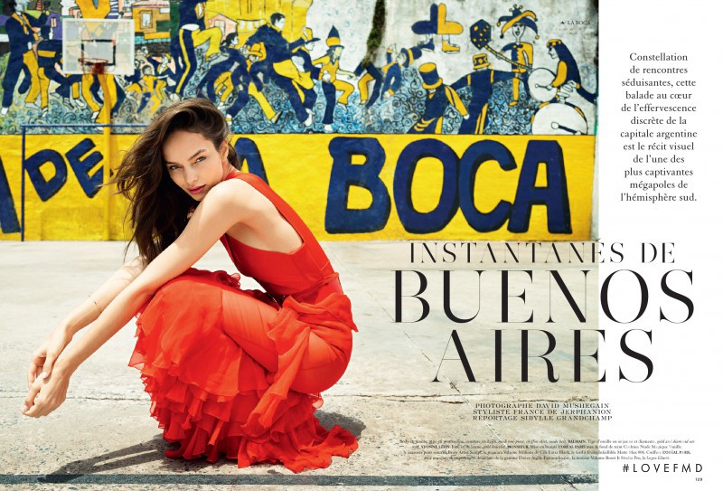 Luma Grothe featured in Instantanés de Buenos Aires, February 2016