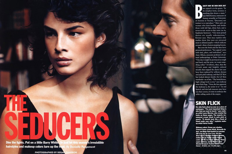 Liliana Dominguez featured in The Seducers, February 2002