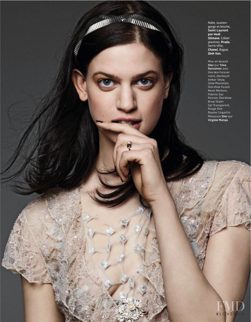 Lily McMenamy featured in Lily L\'Hallu, March 2016