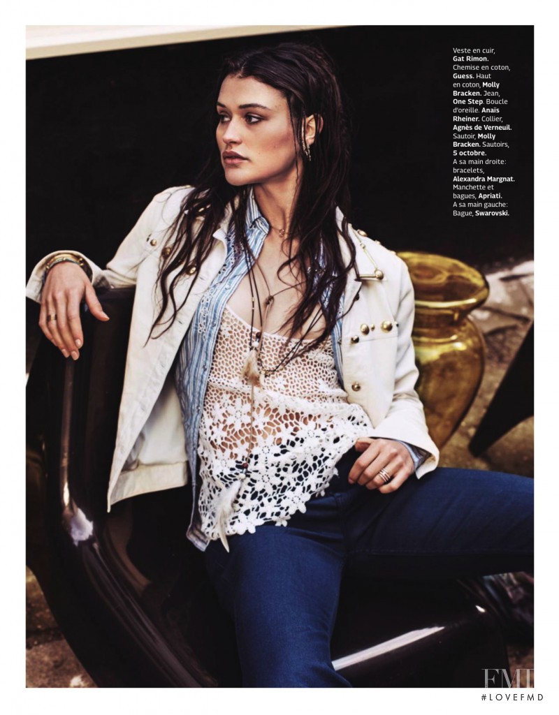 Chloé Lecareux featured in Free, March 2016