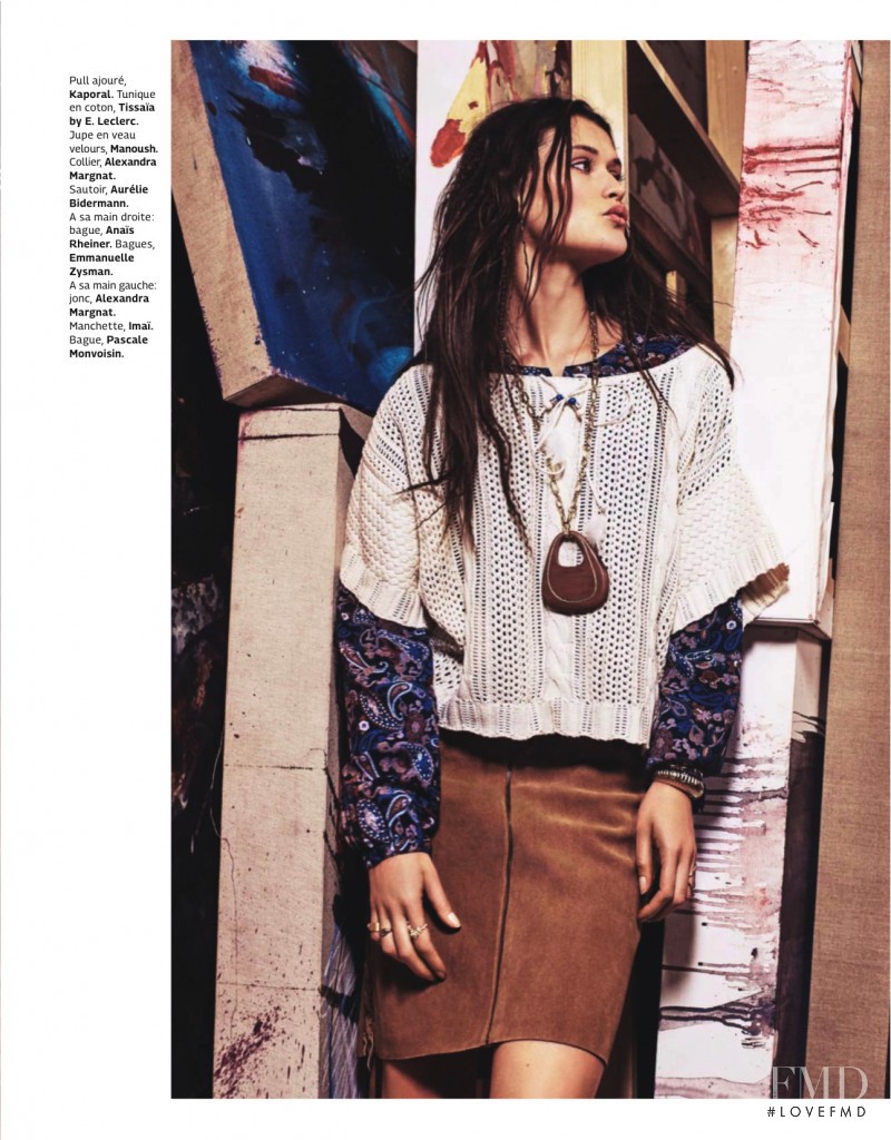 Chloé Lecareux featured in Free, March 2016