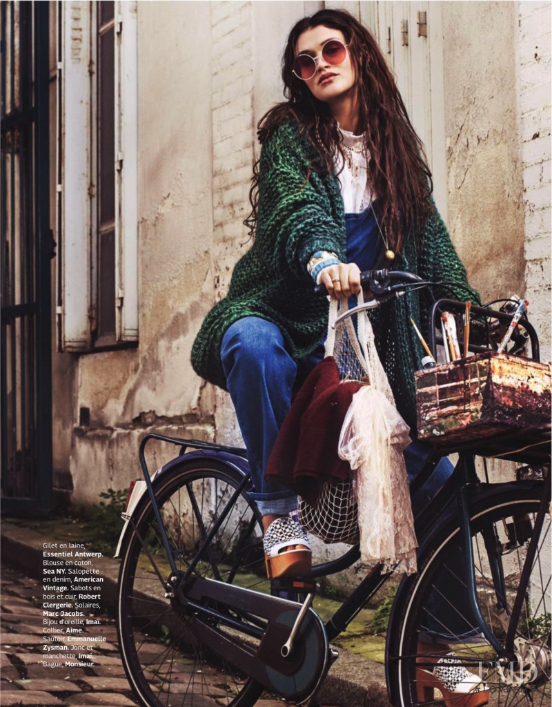 Chloé Lecareux featured in Free, March 2016