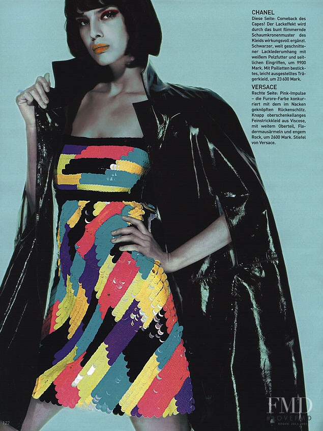 Liliana Dominguez featured in Trend-Signale, July 2001