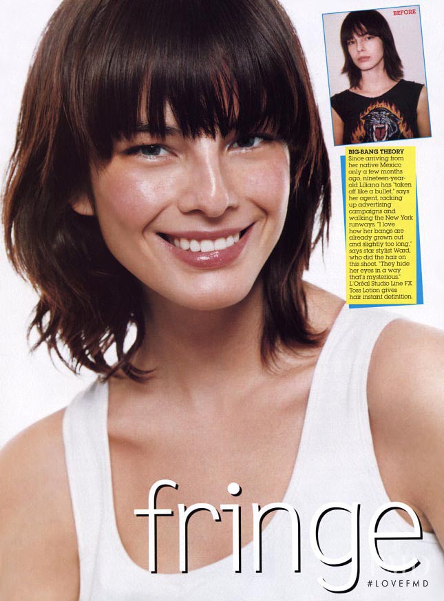 Liliana Dominguez featured in Fringe Benefits, May 2001