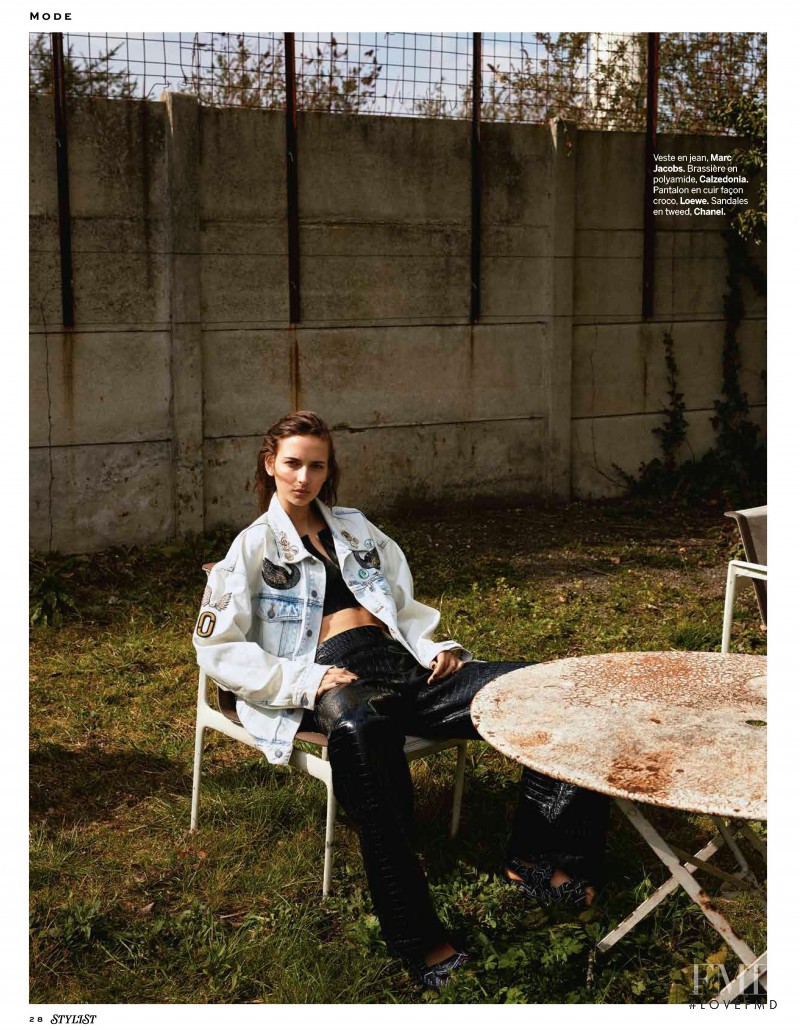 Waleska Gorczevski featured in Numéro de Claquettes, May 2016