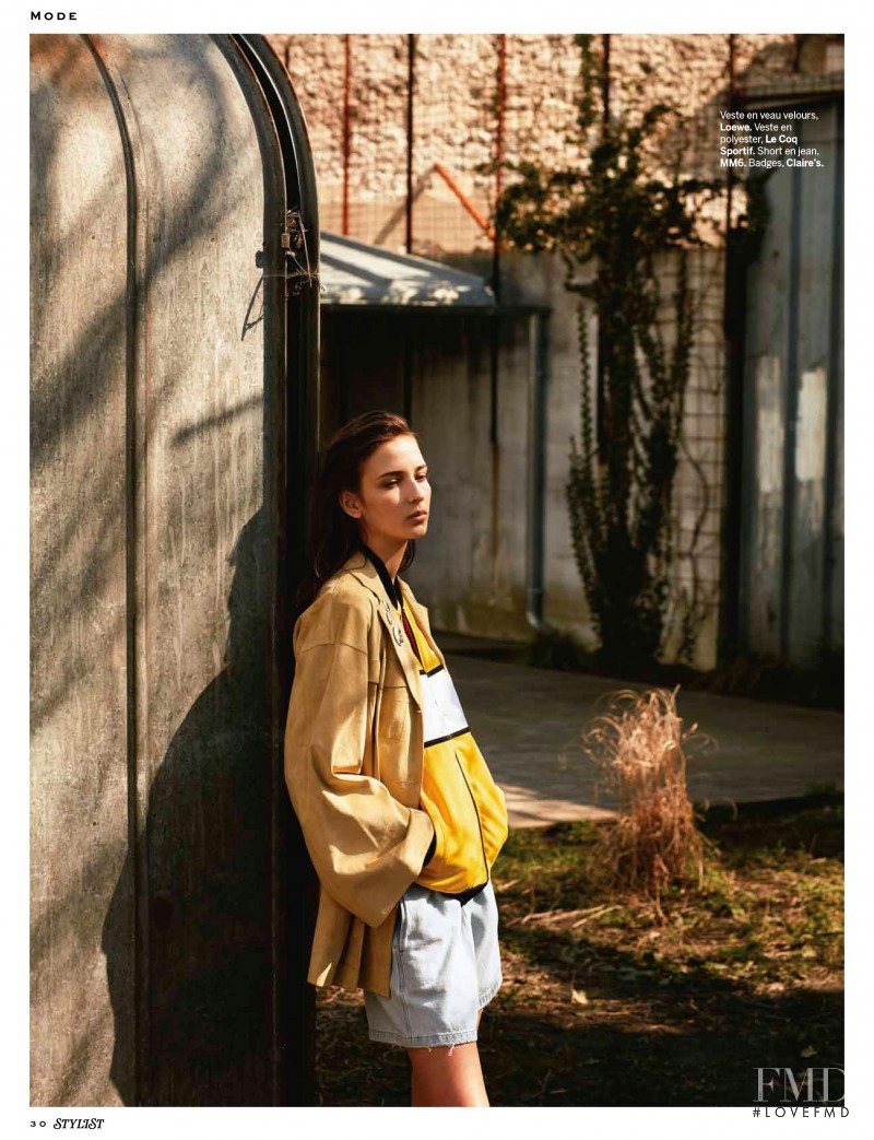 Waleska Gorczevski featured in Numéro de Claquettes, May 2016