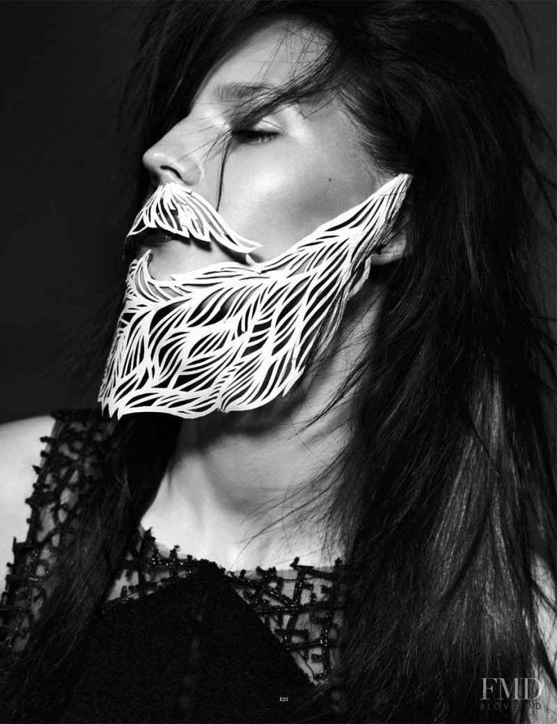 Katlin Aas featured in Art Facial, December 2011