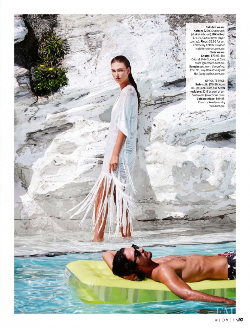 Tallulah Morton Roots featured in Make A Splash, January 2015