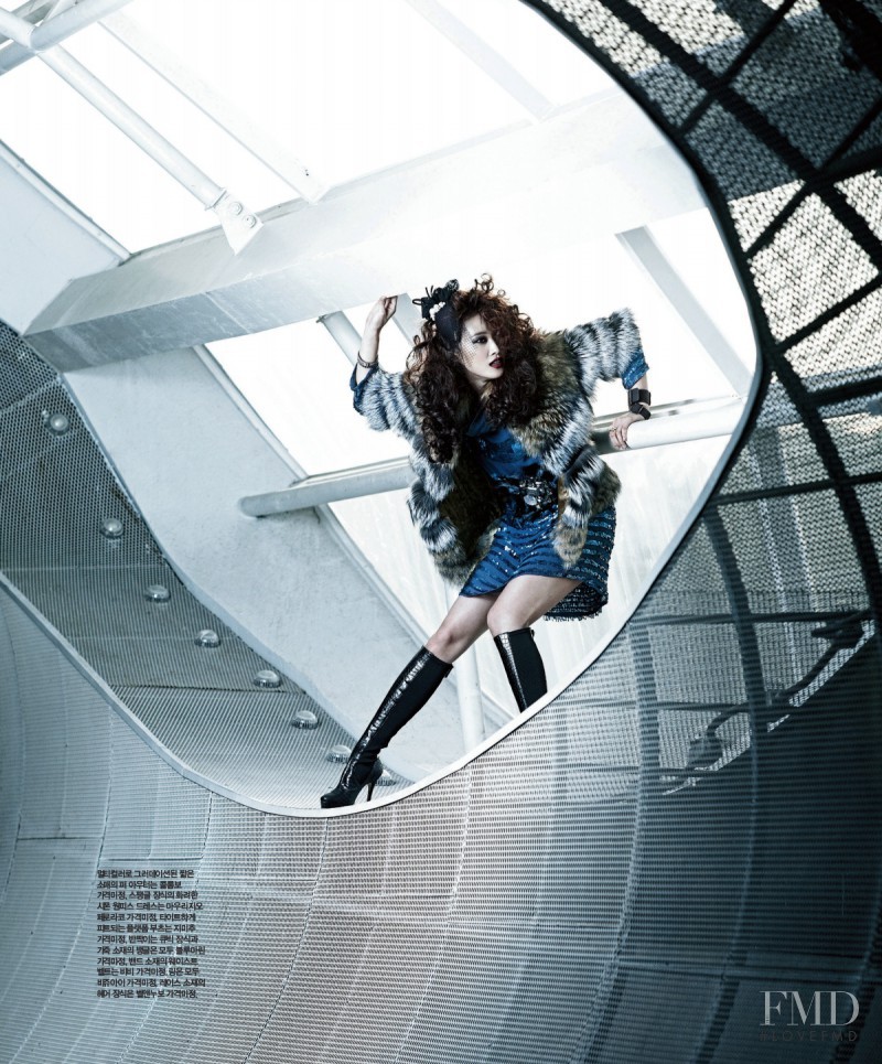 Hyun Yi Lee featured in Most Wanted Fur, December 2011