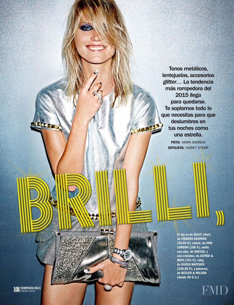 Edda Petursdottir featured in Brilli, Brilli, January 2015