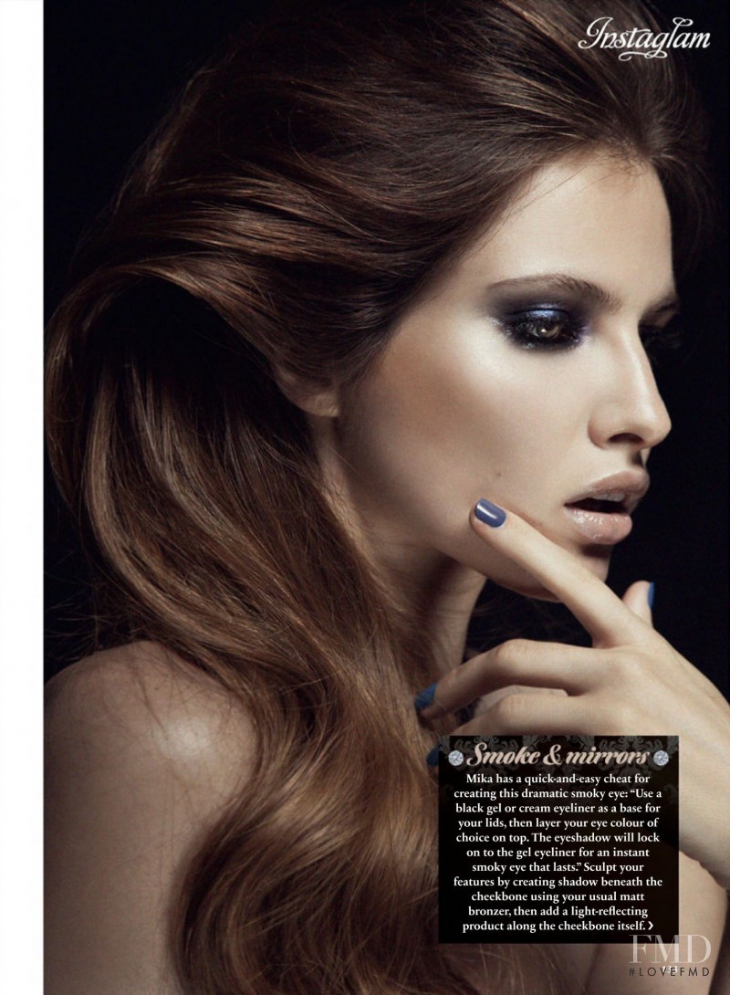 Linnea Hellbom featured in Instaglam: The VIP Beauty Club, January 2015