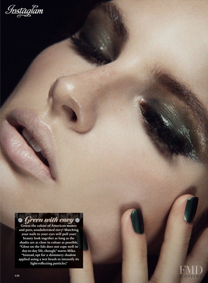 Linnea Hellbom featured in Instaglam: The VIP Beauty Club, January 2015