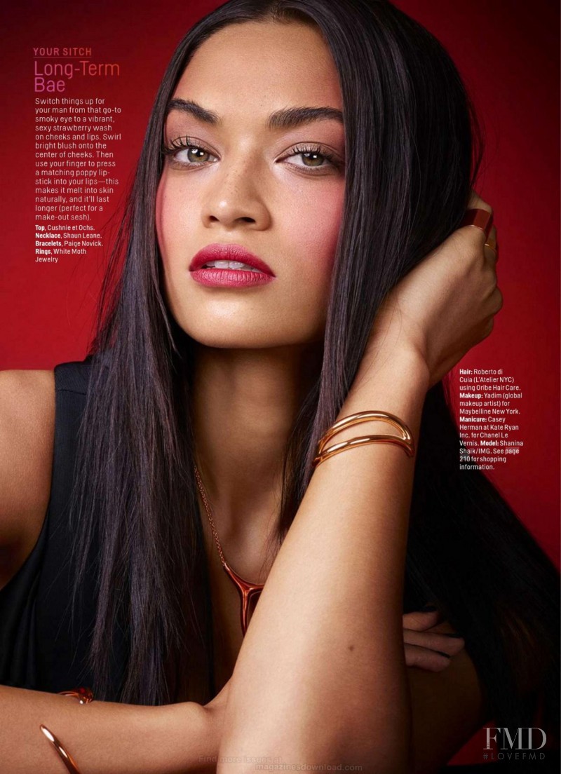 Shanina Shaik featured in Have Your Sexiest V-Day Ever, February 2015
