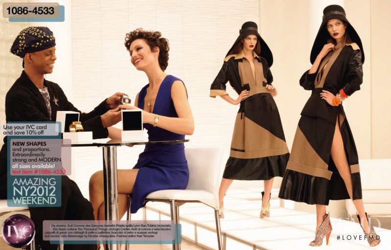 Karlie Kloss featured in The Collections On IVC, January 2012