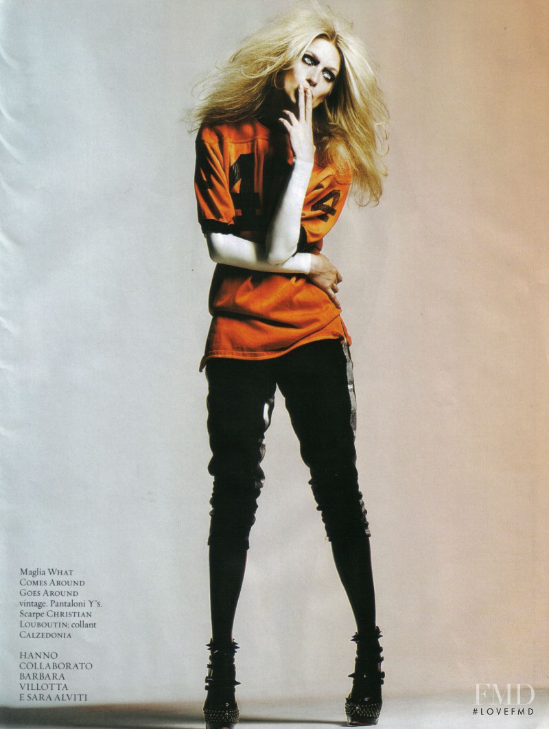 Valerie Avdeyeva featured in "Preppy Rock", November 2008