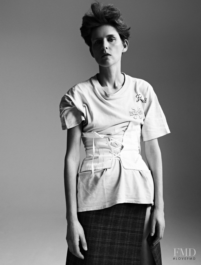 Stella Tennant featured in Stella Tennant, February 2016