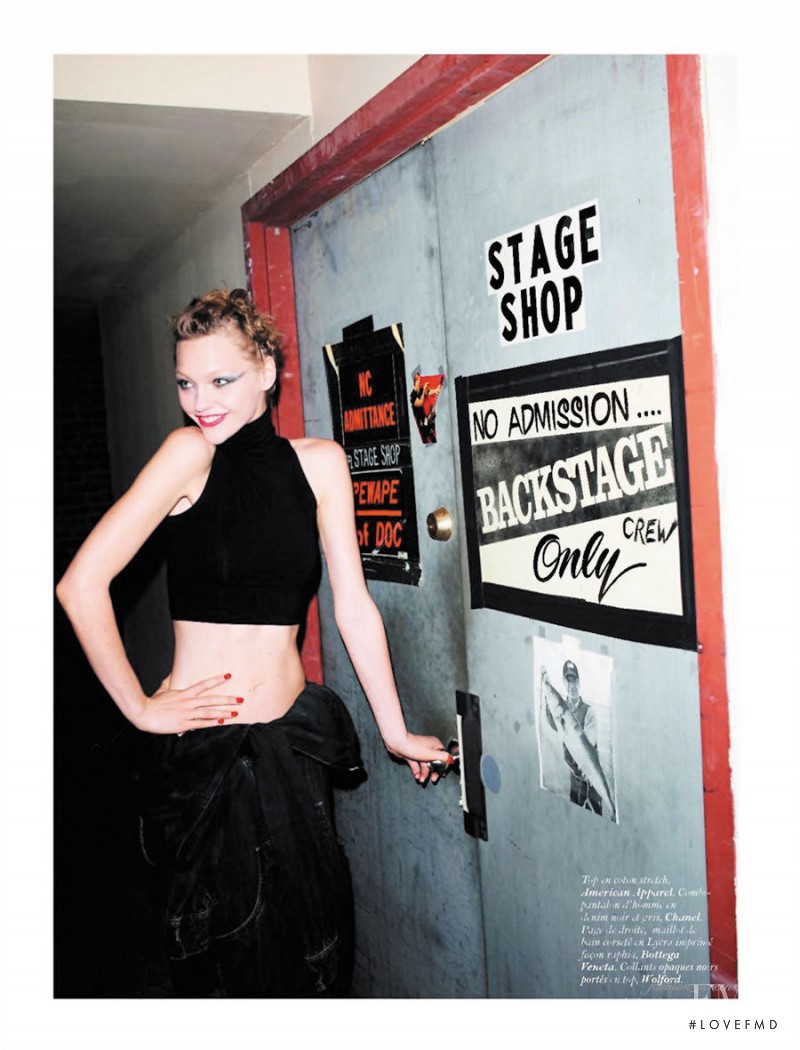 Sasha Pivovarova featured in Let\'s Dance, December 2011