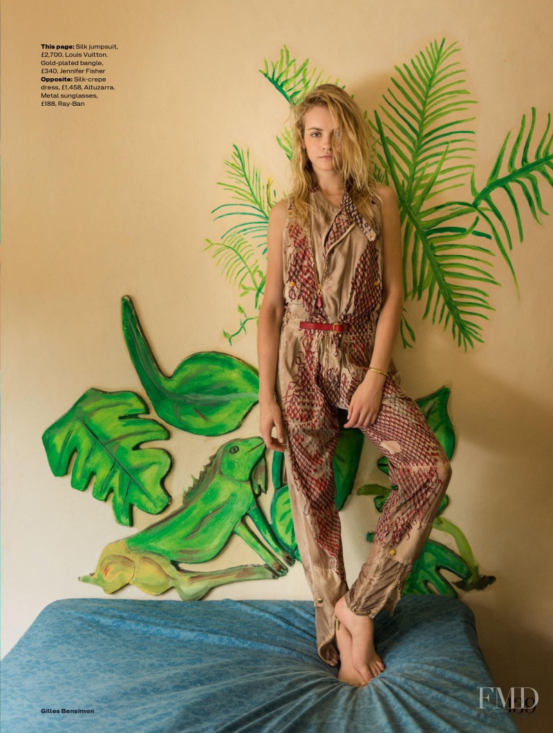 Ginta Lapina featured in Trip Out, June 2016