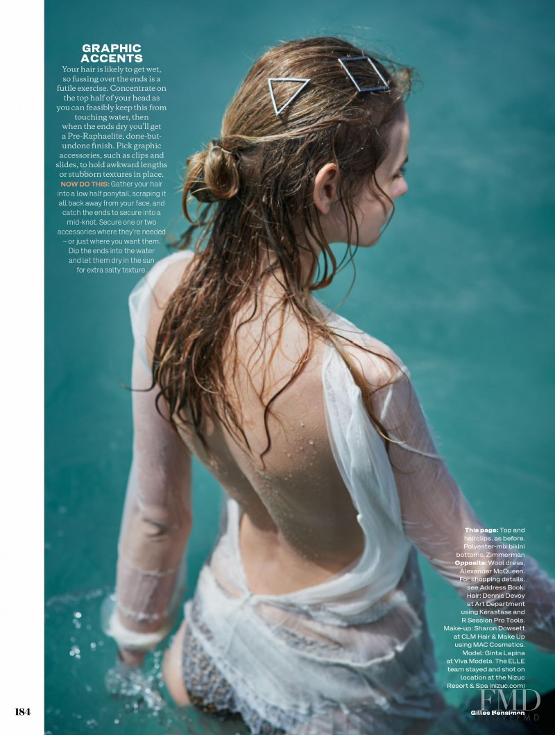 Ginta Lapina featured in Surf School, June 2016