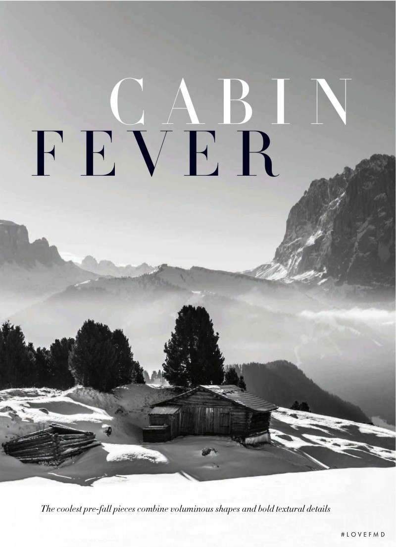 Monika Jagaciak featured in Cabin Fever, June 2016