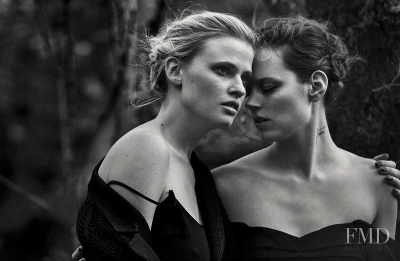 Lara Stone featured in Women Lara and Freja, May 2016