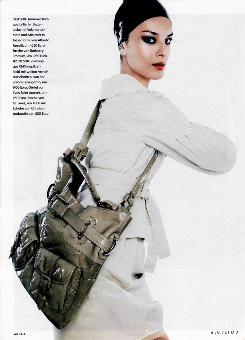 Liliana Dominguez featured in Hoch-Glanz, January 2005
