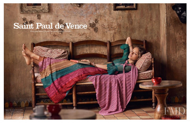 Anna Mila Guyenz featured in Saint Paul de Vence, June 2016
