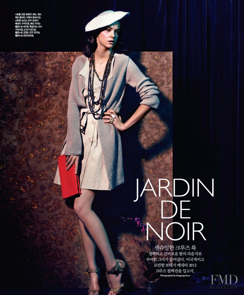 Klaudia Kret featured in Jardin de Noir, January 2012