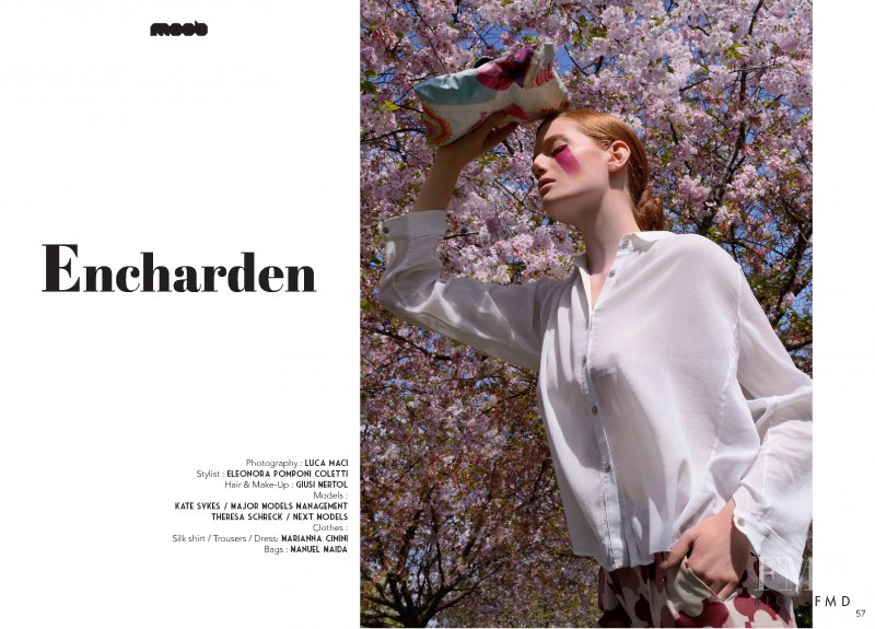 Theresa Schreck featured in Encharden, May 2016