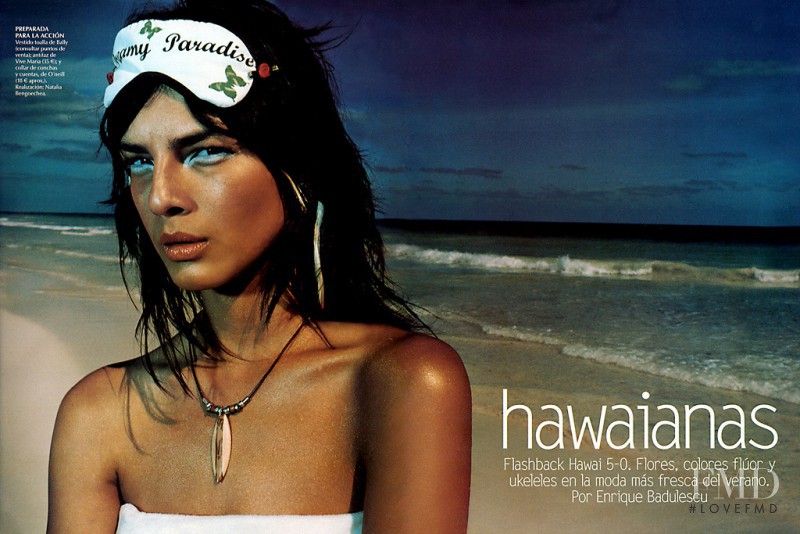 Liliana Dominguez featured in Hawaianas, March 2003