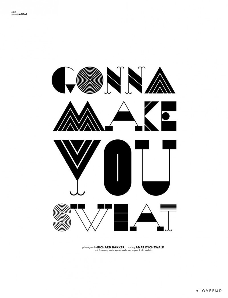 Gonna Make You Sweat, September 2014