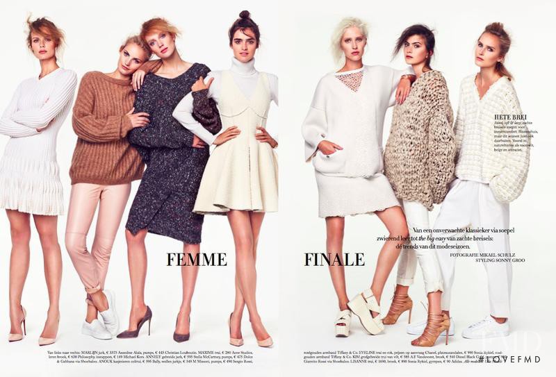 Kim Valerie Jaspers featured in Femme Finale, November 2014