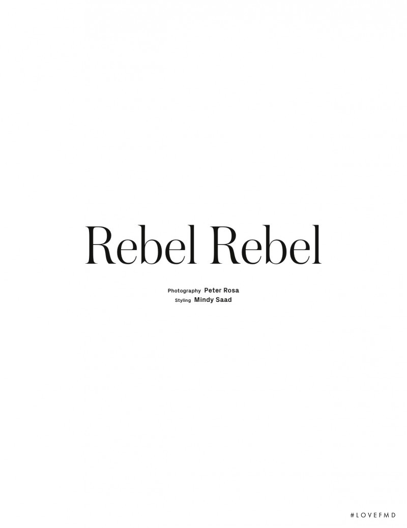 Rebel Rebel, September 2015