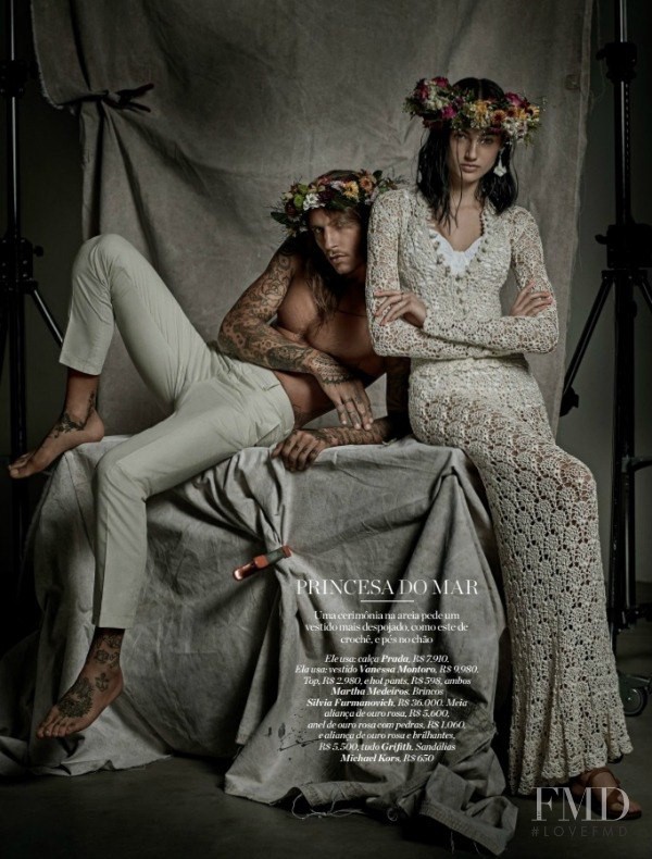 Bruna Ludtke featured in Just Married, May 2015