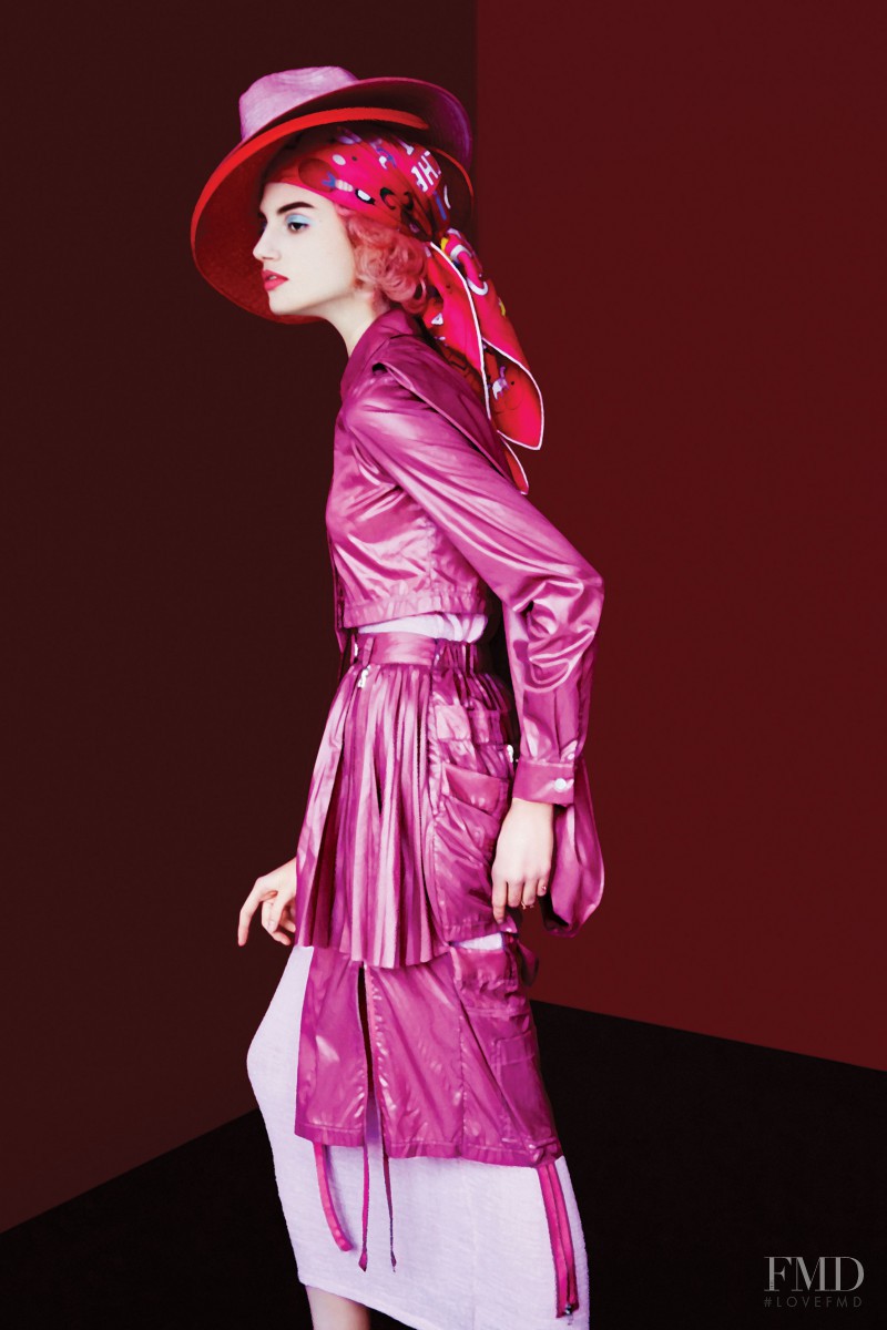 Bruna Ludtke featured in Pink, April 2016