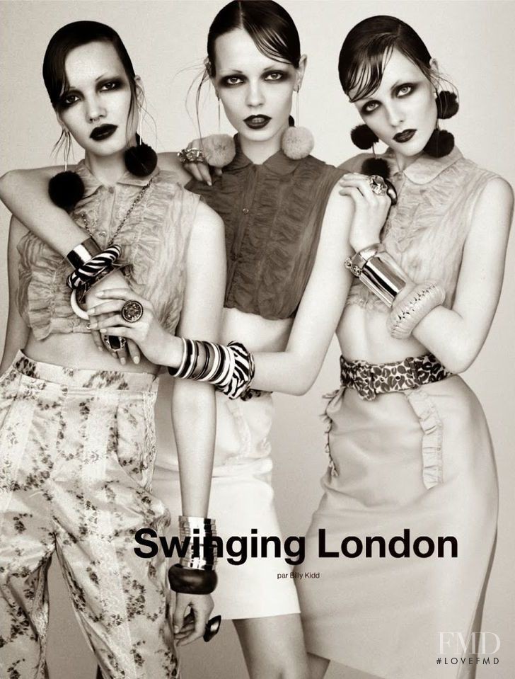 Mina Cvetkovic featured in Swinging London, February 2015