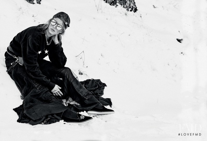Kid Plotnikova featured in Snow Black, February 2015