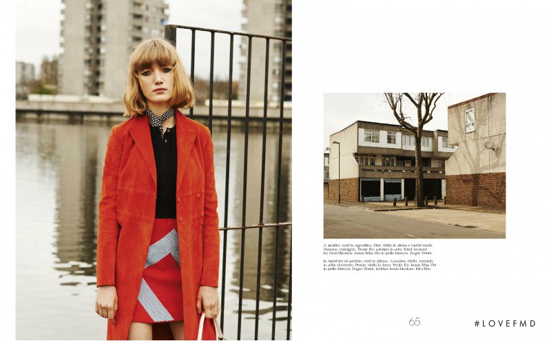 Lou Schoof featured in Around London, April 2015