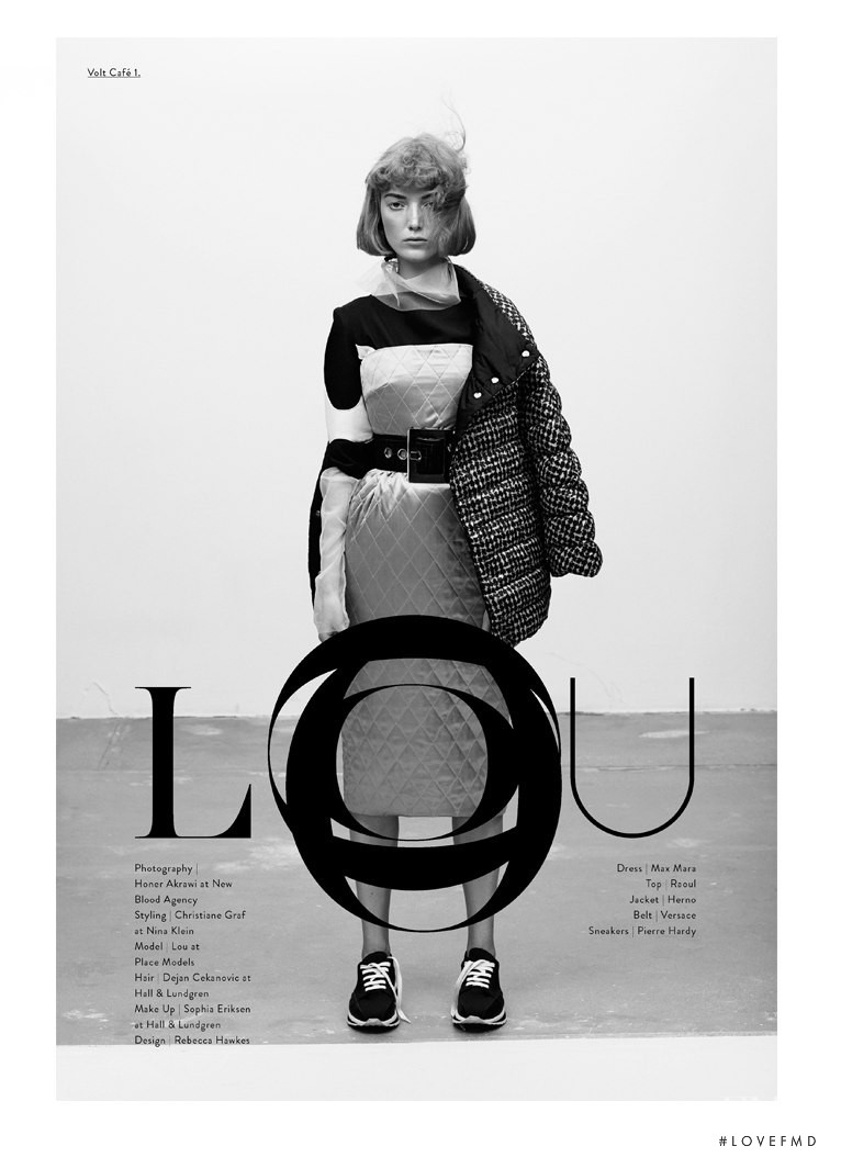 Lou Schoof featured in Lou, September 2015