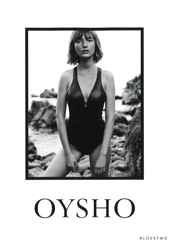 Lou Schoof featured in Oysho, June 2016