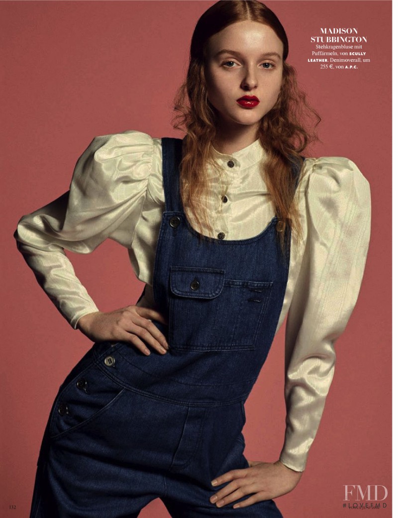 Madison Stubbington featured in Jeans: New Faces In New Denim, June 2016