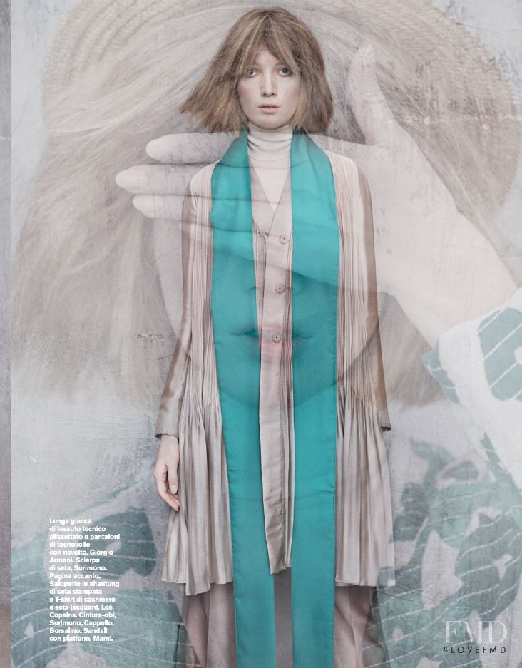 Lou Schoof featured in Geisha Digitale, April 2015