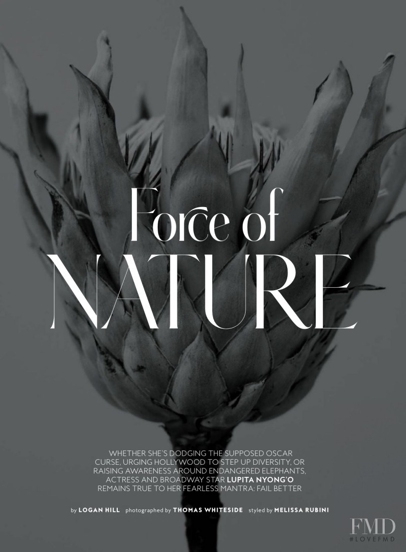 Force of Nature, April 2016