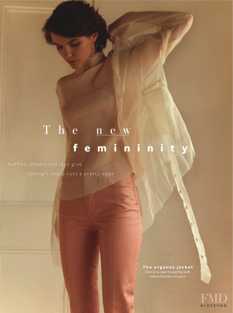 Agnes Nabuurs featured in The New Femininity, May 2016