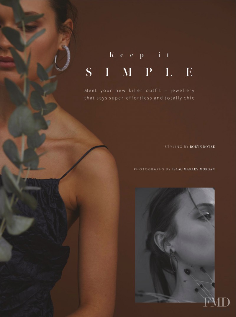 Chloé Lecareux featured in Keep It Simple, May 2016