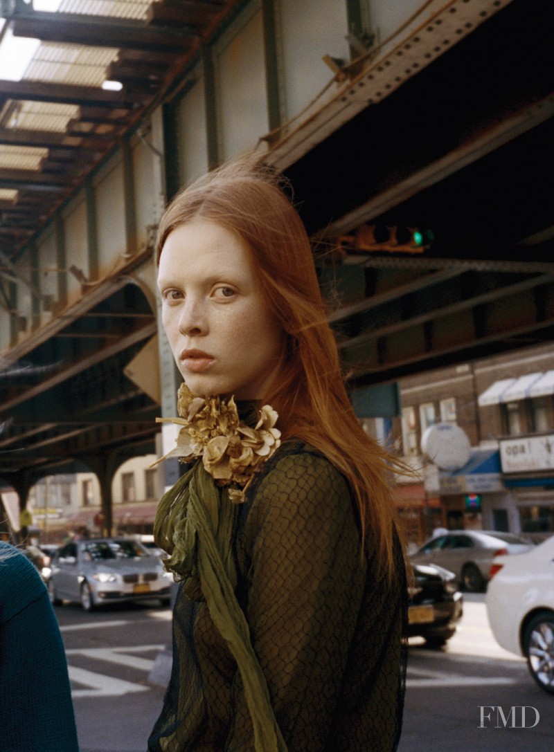 Daniela Witt featured in Gucci, September 2015