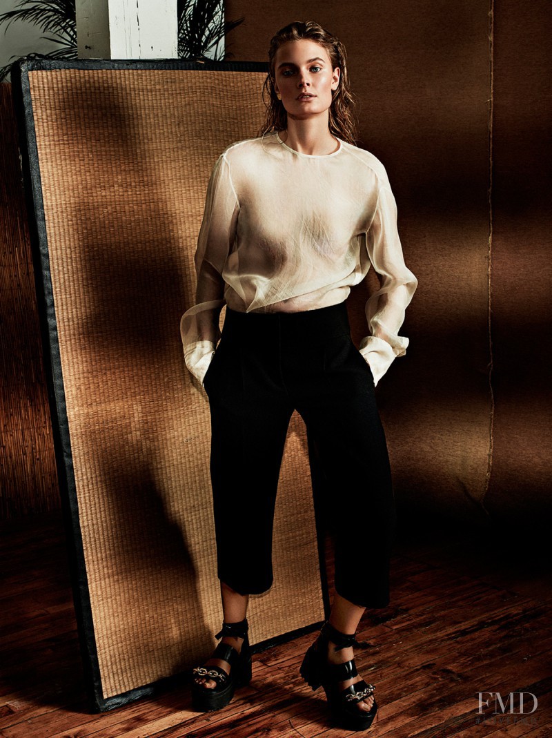 Constance Jablonski featured in Scène D\'Intérieur, June 2016