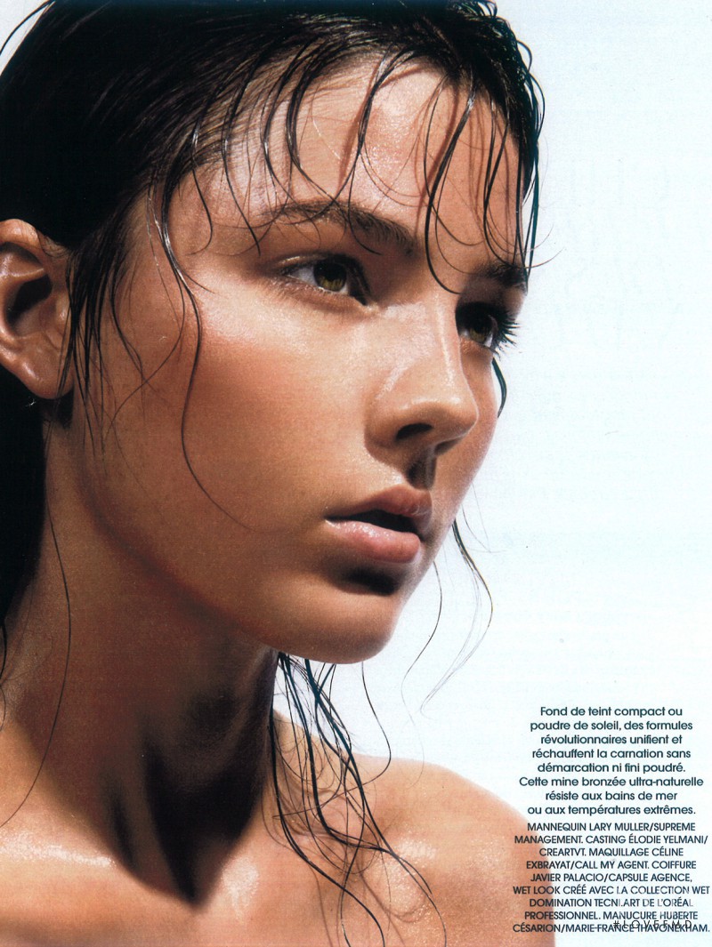 Lary Müller featured in Beaute, August 2015