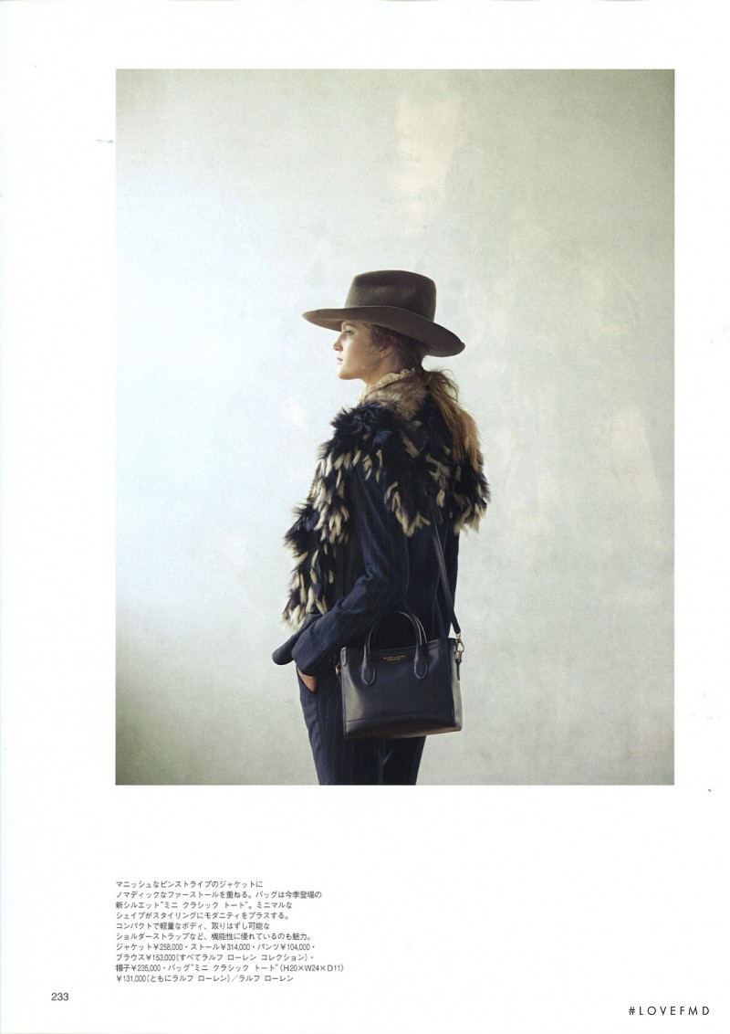 Daria Osipova featured in Ralph Lauren Collection, October 2015