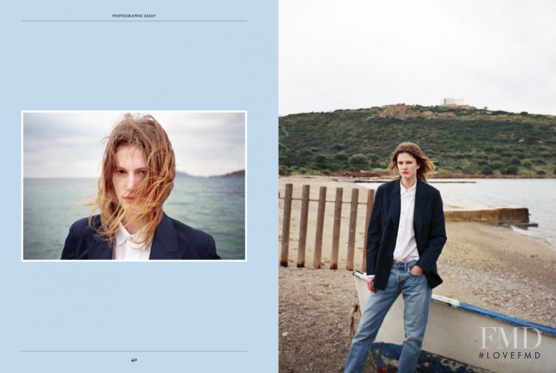 Daria Osipova featured in Big Blue Our Legacy SS15, July 2015